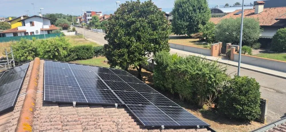 Impianto fotovoltaico realizzato a Gonars (UD)