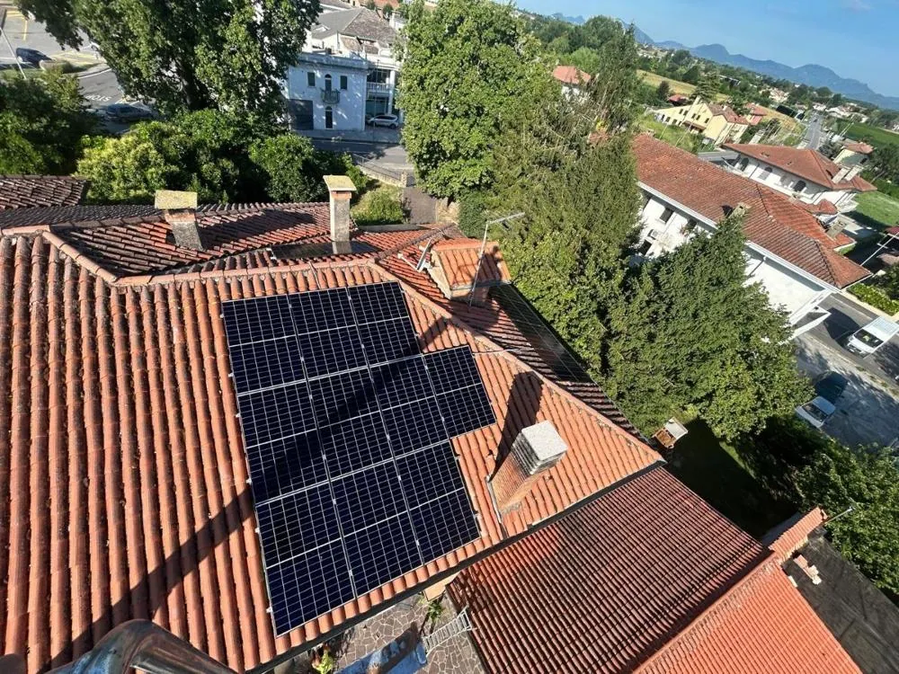 Impianto fotovoltaico realizzato a Terrassa Padovana (PD)