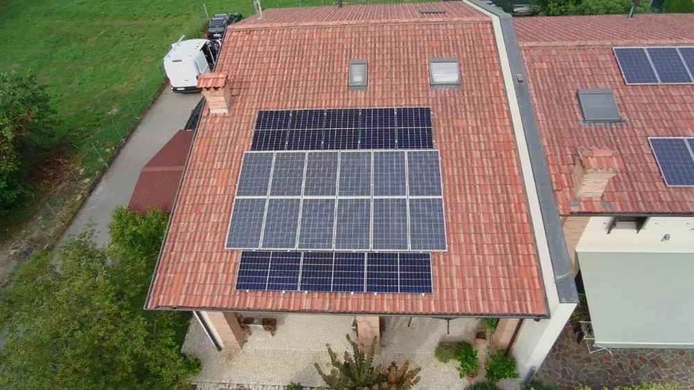 Impianto fotovoltaico realizzato a Vigodarzere (PD)