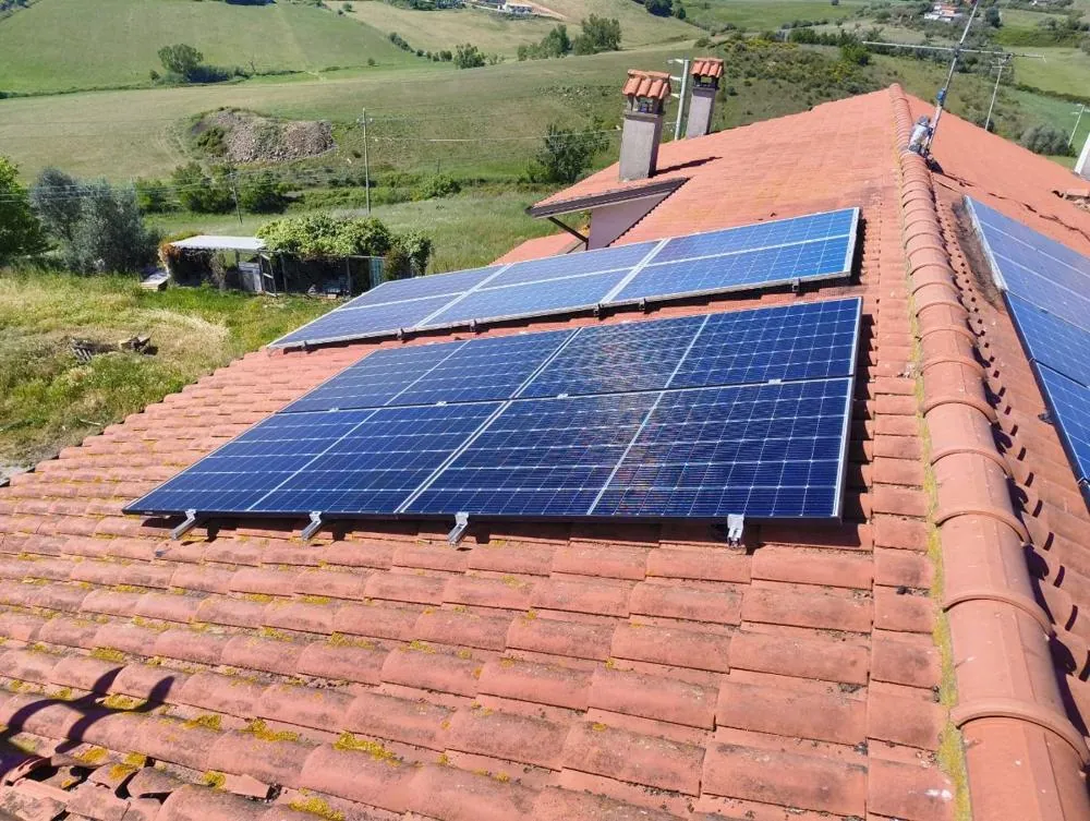 Impianto fotovoltaico realizzato a Viterbo (VT)