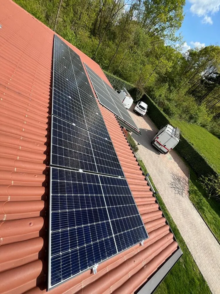 Impianto fotovoltaico realizzato a Vergiate (VA)