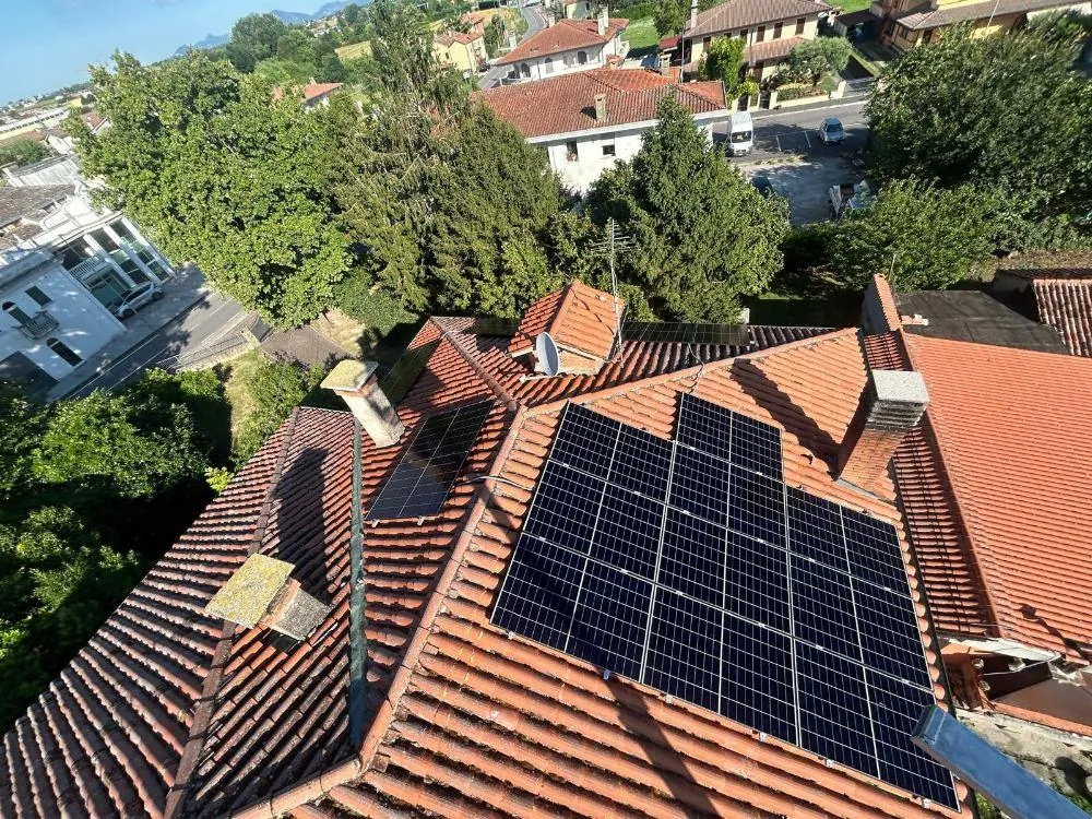 Impianto fotovoltaico realizzato a Terrassa Padovana (PD)