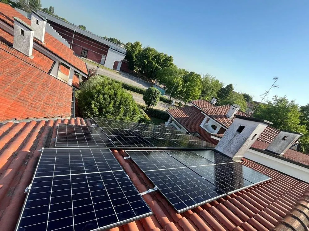 Impianto fotovoltaico realizzato a Fabbrico (RE)